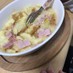 パン耳グラタン☆コーンスープで超簡単！