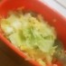 キャベツと卵の温野菜サラダ