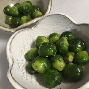 かんたん 芽キャベツのナムル レシピ 作り方 By 妃殿下 クックパッド 簡単おいしいみんなのレシピが357万品