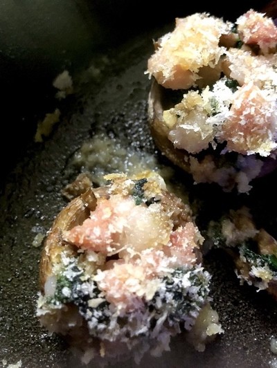 マッシュルームフェンネルキヌアの詰め物のレシピ