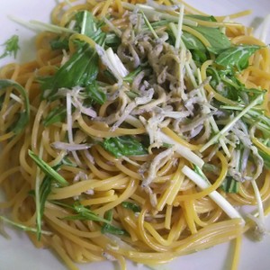 水菜としらすのパスタ レシピ 作り方 By こぴめぐ クックパッド 簡単おいしいみんなのレシピが367万品