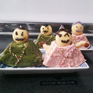ひなまつりに お菓子の簡単おひなさま レシピ 作り方 By Nyuppy クックパッド 簡単おいしいみんなのレシピが365万品