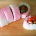 ひな祭りカラー❀三色海鮮巻き寿司