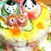 ひな祭り ちらし寿司ケーキ(^^)
