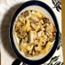 豆腐と卵の炒め物　ガーリック風味