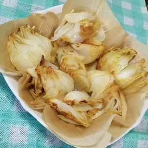 簡単 サクッとうまい 新玉の花咲く天ぷら レシピ 作り方 By やまのあやち クックパッド 簡単おいしいみんなのレシピが361万品