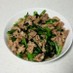 小松菜と豚バラの中華炒め
