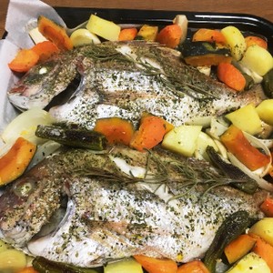 チダイのオーブン焼き 冷蔵庫にあるもので レシピ 作り方 By Meimey クックパッド 簡単おいしいみんなのレシピが353万品