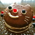 黒猫チョコケーキ