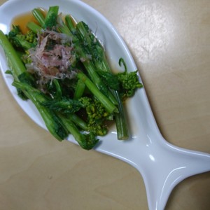 5分でできる 菜の花のおひたし レシピ 作り方 By ちさぷー クックパッド 簡単おいしいみんなのレシピが356万品