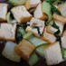 簡単☆小松菜と厚揚げの炒め物