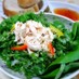 タイ風パクチーとチキンのサラダ