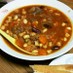 イタリアの家庭料理☆牛肉と豆のスープ