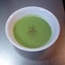 豆腐＆ホウレン草の豆乳スープ