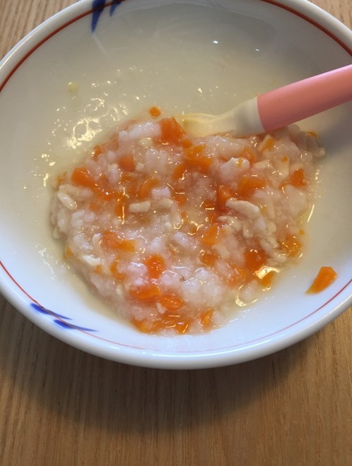 離乳食中期 1分で完成鶏ひき肉のそぼろ煮 レシピ 作り方 By りひ ママ クックパッド 簡単おいしいみんなのレシピが373万品