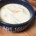 あったか★白菜のごま豆乳スープ