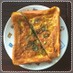 朝食☆食パンdeほうれん草のキッシュパン