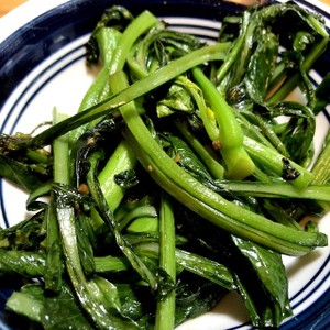 お義母さんから教わった油菜の炒め物 レシピ 作り方 By ろぉずまりぃ クックパッド 簡単おいしいみんなのレシピが364万品