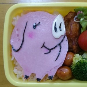 キャラ弁 七つの大罪 ホークちゃん レシピ 作り方 By あややん クックパッド