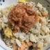 酢飯で❀鮭と胡桃と大葉混ぜ御飯(お握り)