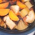 小鍋１つで簡単♪鶏肉と大根にんじんの煮物