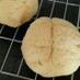 ビニール１枚でメロンパンのクッキー生地！