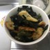 生わかめと竹輪のきんぴら風