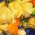 ごろごろ野菜と鶏胸肉の味噌照り焼き炒め