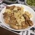 めんつゆで簡単☆鶏胸肉と長芋の炒め煮
