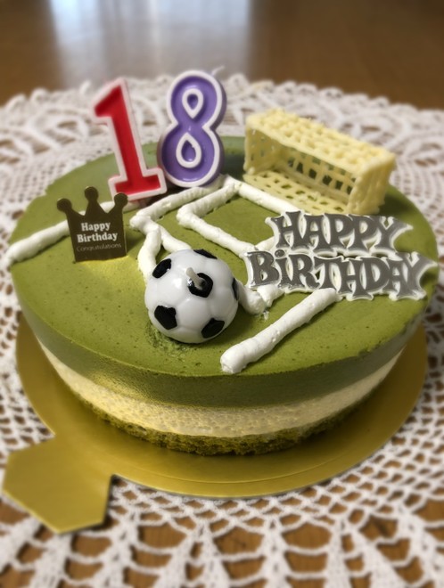 サッカーコートの誕生日ケーキのつくれぽ クックパッド 簡単おいしいみんなのレシピが374万品