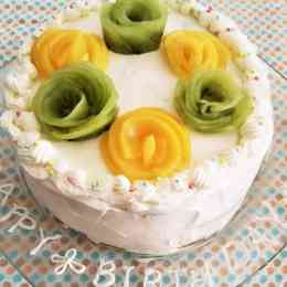 簡単 キウイでバラの飾り切り ケーキにものつくれぽ クックパッド 簡単おいしいみんなのレシピが348万品