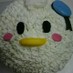 ツムツム☆ドナルドのドーム型誕生日ケーキ