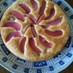 ノンオイル♡桃のヨーグルトケーキ