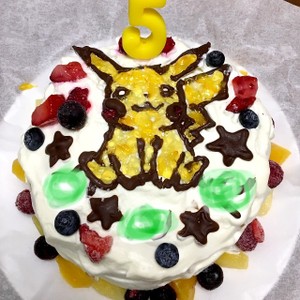 キャラケーキ ポケモン ピカチュウのつくれぽ クックパッド 簡単おいしいみんなのレシピが368万品