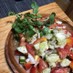 トルコの家庭料理☆夏のバジルのサラダ