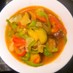 チベット風豆腐と野菜のさらっと煮込み