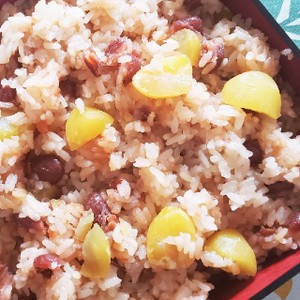 炊飯器で簡単 金時豆で作る岩手のお赤飯 レシピ 作り方 By ながれいし厨房 クックパッド 簡単おいしいみんなのレシピが360万品
