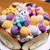 お誕生日や記念日に！カラフルアイスケーキ
