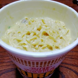 クリーミー カレーヌードル レシピ 作り方 By Miyamiya K クックパッド 簡単おいしいみんなのレシピが352万品