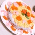 ひな祭りにママの寿司ケーキ