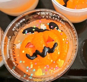 怖いハロウィンゼリーのレシピ