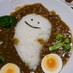 ハロウィンにも簡単◎おばけカレー