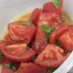 トマト＆バジルのサラダ