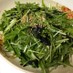 水菜と韓国のり☆サラダ