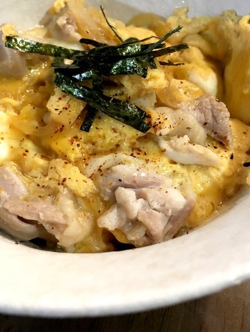 我が家の味 麺つゆで簡単 親子丼 レシピ 作り方 By まちゃみ ママ クックパッド 簡単おいしいみんなのレシピが374万品