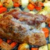 豚バラブロック肉のオーブン焼き