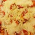 超カンタン フライパンで餃子の皮ピザ