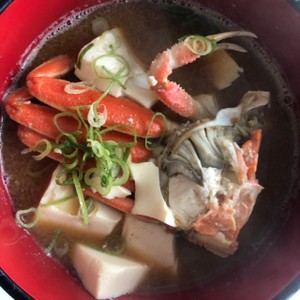 セコガニの味噌汁 レシピ 作り方 By うおいち クックパッド 簡単おいしいみんなのレシピが353万品