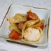 ❤里芋とウインナーのニンニク麺つゆ炒め❤