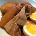 大根と豚肉と卵の味噌煮
